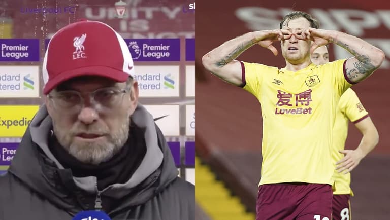 Jurgen Klopp blames himself as Liverpool fall to “impossible” defeat to Burnley Jurgen Klopp blames himself as Liverpool fall to “impossible” defeat to Burnley