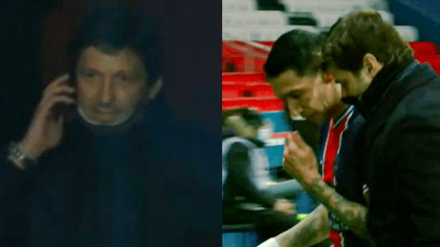 Angel Di Maria subbed off following robbery at his home during PSG game Angel Di Maria subbed off following robbery at his home during PSG game