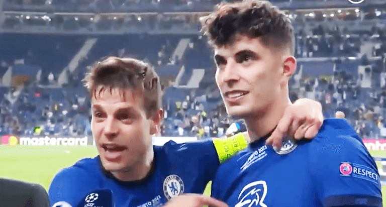 It’s no wonder the Chelsea players would follow César Azpilicueta into war It’s no wonder the Chelsea players would follow César Azpilicueta into war