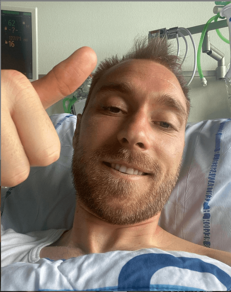 Christian Eriksen sends message to fans after hospital discharge Christian Eriksen sends message to fans after hospital discharge