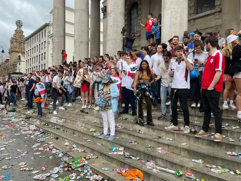 Italian restaurant smashed up by ‘mindless idiots’ after Euro 2020 final Italian restaurant smashed up by ‘mindless idiots’ after Euro 2020 final
