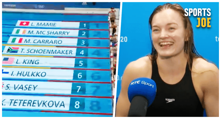 McSharry’s brilliant interview is what the Olympic dream is all about McSharry’s brilliant interview is what the Olympic dream is all about
