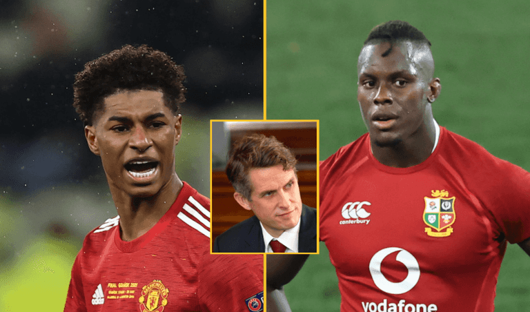England’s Education Secretary says he met Marcus Rashford, but he actually met rugby player Maro Itoje England’s Education Secretary says he met Marcus Rashford, but he actually met rugby player Maro Itoje