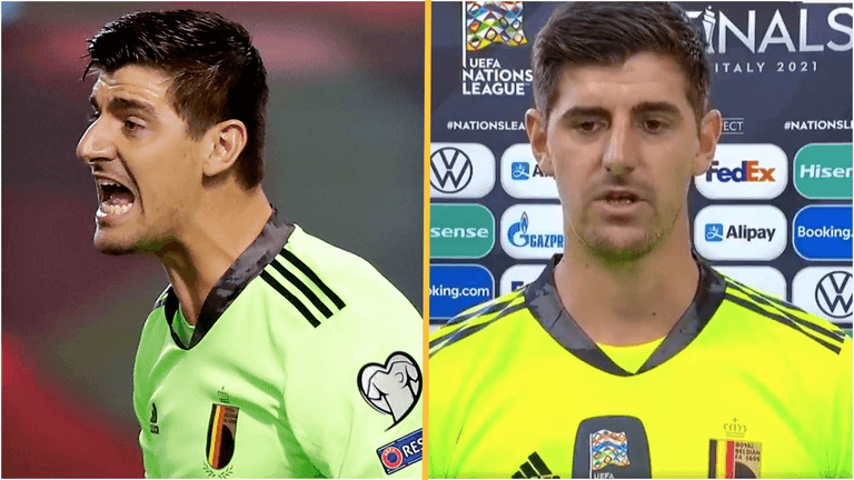 Thibaut Courtois lights into Uefa with post-match rant few could argue with Thibaut Courtois lights into Uefa with post-match rant few could argue with