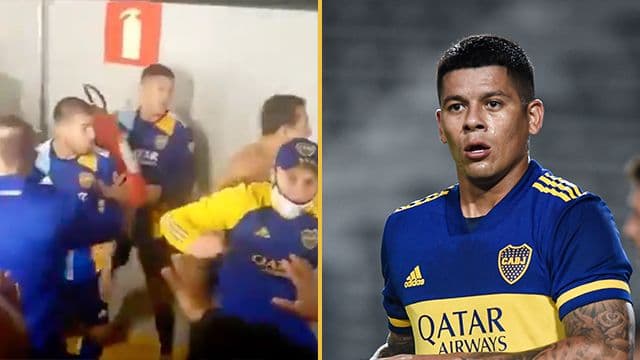 Marcos Rojo given lengthy ban for his part in Boca Juniors’ tunnel brawl Marcos Rojo given lengthy ban for his part in Boca Juniors’ tunnel brawl
