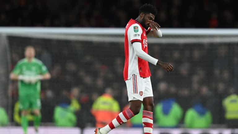 Thomas Partey releases apology note Manchester United squad would be proud of Thomas Partey releases apology note Manchester United squad would be proud of