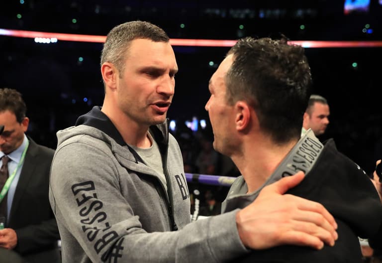 Klitschko brothers to take up arms to defend Ukraine from Russian invasion Klitschko brothers to take up arms to defend Ukraine from Russian invasion
