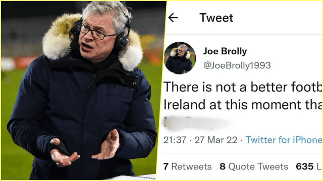 Joe Brolly reveals who he thinks is the best footballer “in Ireland at this moment” Joe Brolly reveals who he thinks is the best footballer “in Ireland at this moment”