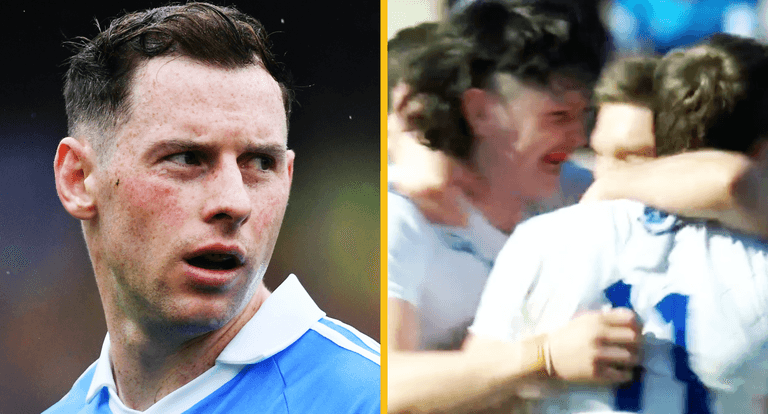 Jack McCarron fairly shuts Philly McMahon up by relegating Dublin with the last kick Jack McCarron fairly shuts Philly McMahon up by relegating Dublin with the last kick