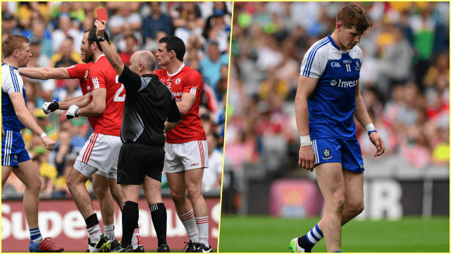 “It was his reputation that was taking the hit” – Darren Hughes recalls infamous Tiernan McCann ‘hair ruffle’ incident “It was his reputation that was taking the hit” – Darren Hughes recalls infamous Tiernan McCann ‘hair ruffle’ incident