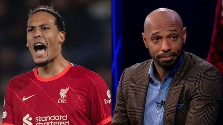 Virgil van Dijk calls out Thierry Henry for ignoring his text Virgil van Dijk calls out Thierry Henry for ignoring his text