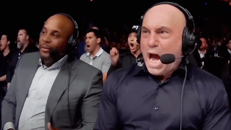 Commentating cage-side, Daniel Cormier missed the UFC knock-out of the year Commentating cage-side, Daniel Cormier missed the UFC knock-out of the year