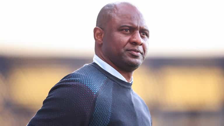 Fan footage emerges from the moment Patrick Vieira ‘kicked’ Everton supporter Fan footage emerges from the moment Patrick Vieira ‘kicked’ Everton supporter