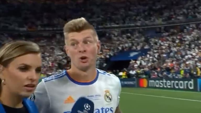 Toni Kroos storms away from interview after ‘negative questions’ Toni Kroos storms away from interview after ‘negative questions’