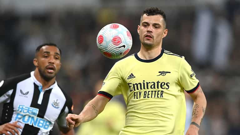Gary Neville turns on Granit Xhaka after Arsenal star rips into teammates Gary Neville turns on Granit Xhaka after Arsenal star rips into teammates