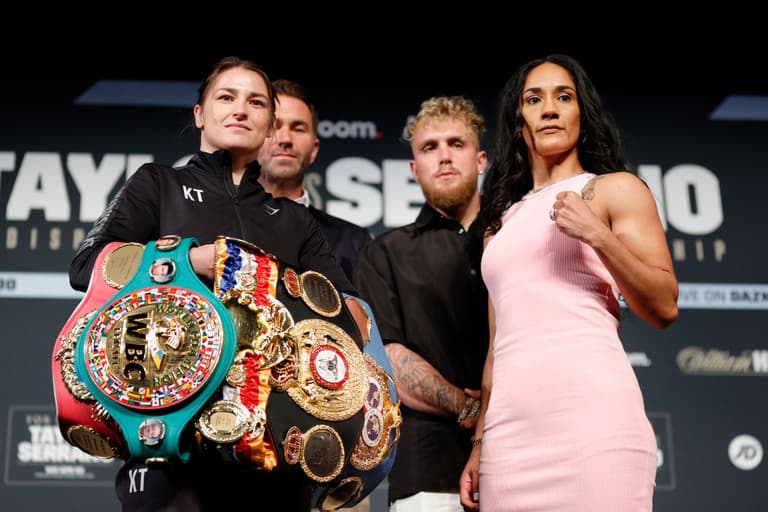 Amanda Serrano has finally replied to Katie Taylor’s Croke Park rematch request Amanda Serrano has finally replied to Katie Taylor’s Croke Park rematch request