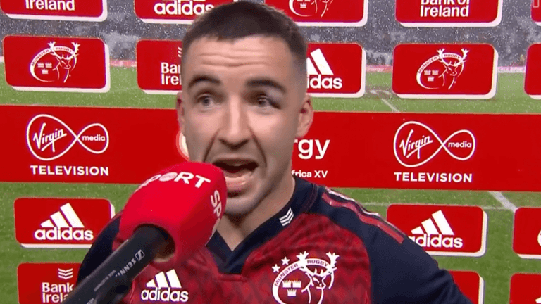 Paddy Patterson delivers all-timer interview after inspiring Munster to South Africa win Paddy Patterson delivers all-timer interview after inspiring Munster to South Africa win