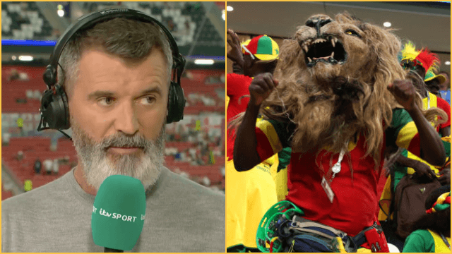 Roy Keane cracks up ITV pundits with description of Senegal supporters Roy Keane cracks up ITV pundits with description of Senegal supporters