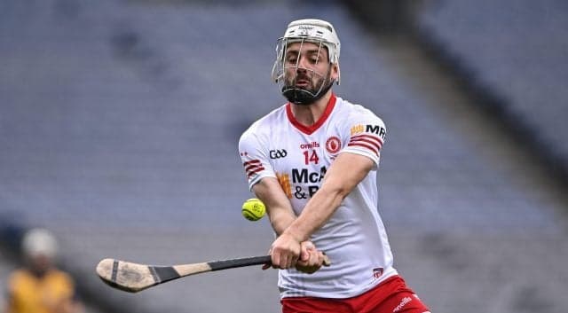 Tyrone hurlers win first game since Damian Casey passed away in emotionally charged game Tyrone hurlers win first game since Damian Casey passed away in emotionally charged game