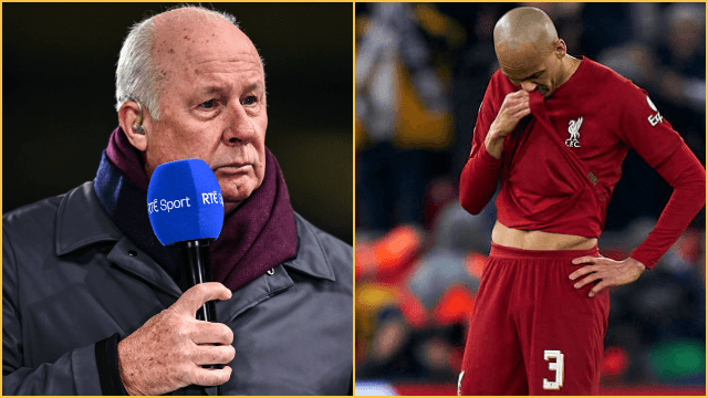 Liam Brady: “Fabinho was awful, he was like an old man of my age playing tonight” Liam Brady: “Fabinho was awful, he was like an old man of my age playing tonight”