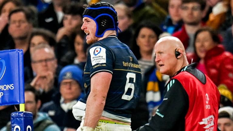 Ryan Baird distraught as he suffers brutal shoulder injury against Leicester Ryan Baird distraught as he suffers brutal shoulder injury against Leicester