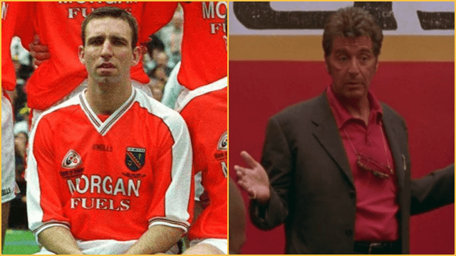 Enda McNulty on how Al Pacino speech was theme for Armagh’s All-Ireland win Enda McNulty on how Al Pacino speech was theme for Armagh’s All-Ireland win