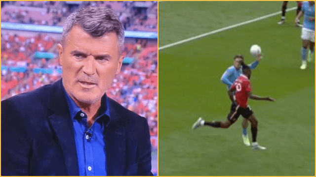 Roy Keane calls out Lee Dixon in FA Cup final penalty controversy Roy Keane calls out Lee Dixon in FA Cup final penalty controversy