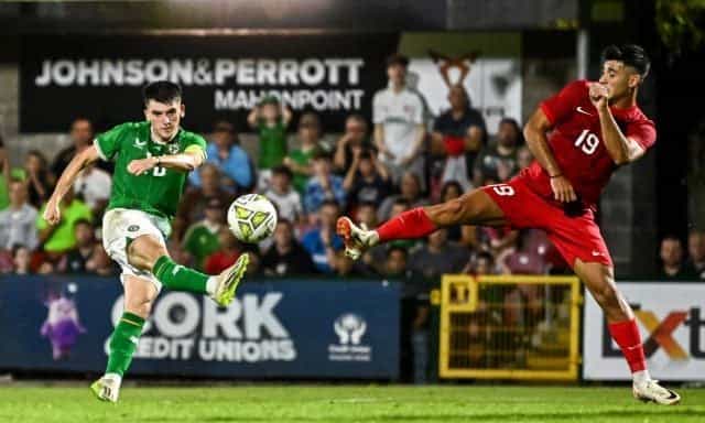 Ireland U21 star on course to follow in Evan Ferguson’s footsteps after wonder goal Ireland U21 star on course to follow in Evan Ferguson’s footsteps after wonder goal
