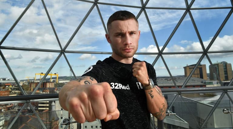 Carl Frampton explains the stark reality of boxing and sectarianism in Belfast Carl Frampton explains the stark reality of boxing and sectarianism in Belfast