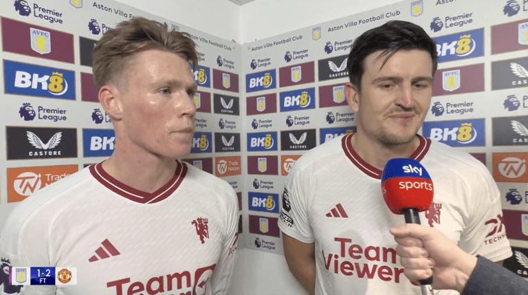Scott McTominay and Harry Maguire still there, still fighting Scott McTominay and Harry Maguire still there, still fighting