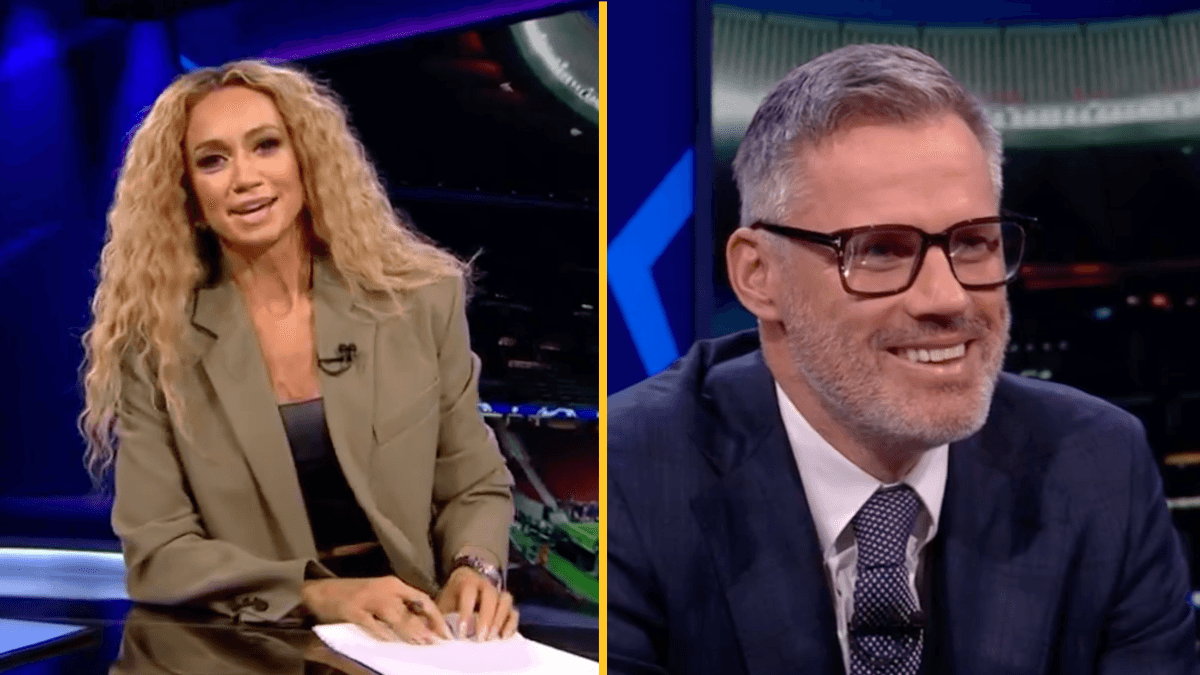 Kate Abdo responds to Jamie Carragher joke that ‘crossed the line’