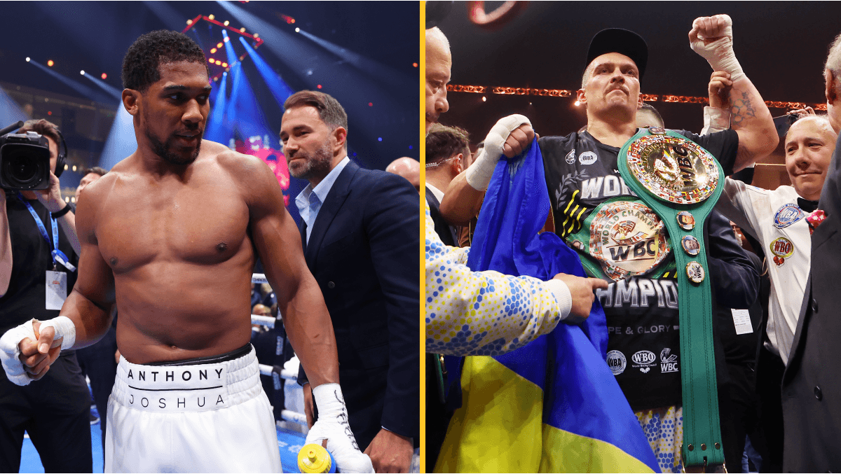 Anthony Joshua’s world title hopes dealt major blow after shock Usyk U-turn