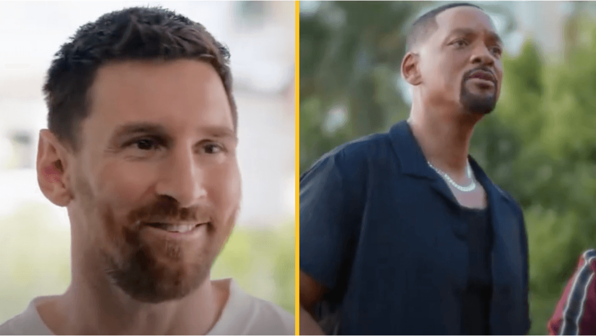 Fans lose it after Lionel Messi is heard speaking English in Bad Boys trailer