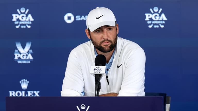 Scottie Scheffler enjoys impressive Friday at Valhalla despite “stretching in a jail cell” Scottie Scheffler enjoys impressive Friday at Valhalla despite “stretching in a jail cell”