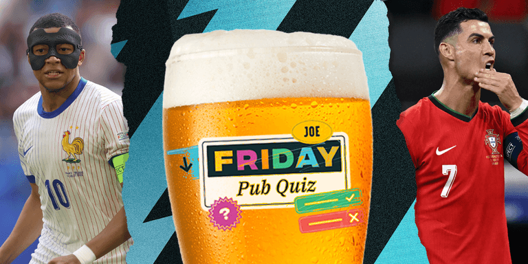 The SportsJOE Friday Pub Quiz: Week 78 The SportsJOE Friday Pub Quiz: Week 78