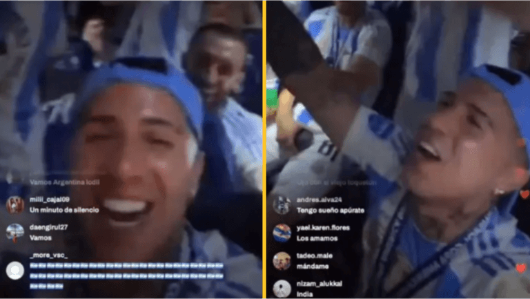 Enzo Fernandez posts clip of Argentina players singing racist France chant after Copa America win Enzo Fernandez posts clip of Argentina players singing racist France chant after Copa America win
