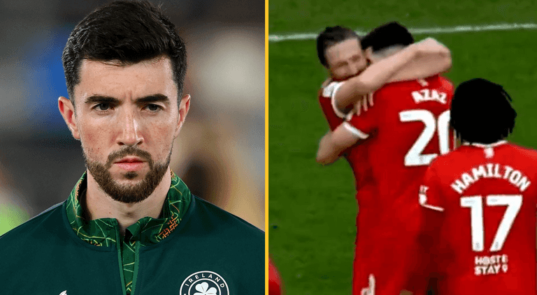 Ireland midfielder Finn Azaz scores two and sets up another in Middlesbrough rout Ireland midfielder Finn Azaz scores two and sets up another in Middlesbrough rout