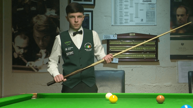 Longford teenager becomes youngest Irishman on World Snooker Tour Longford teenager becomes youngest Irishman on World Snooker Tour