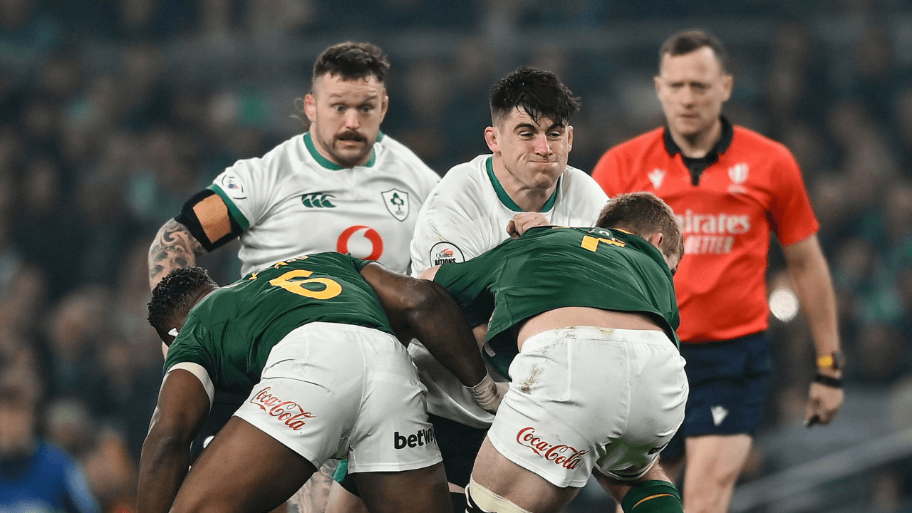 Player ratings as Ireland go down fighting vs South Africa after five cards