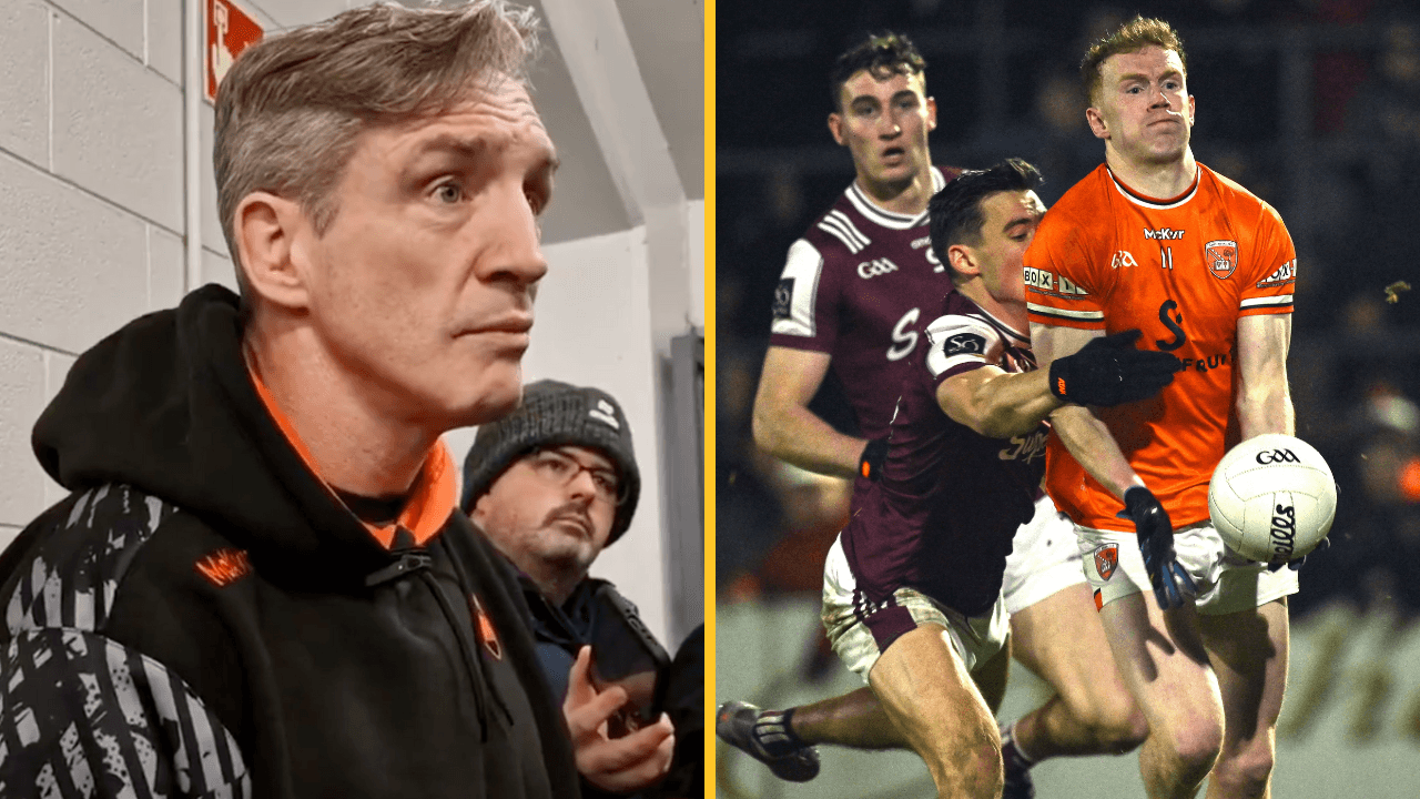 Armagh boss gets heated after costly team tactics are questioned