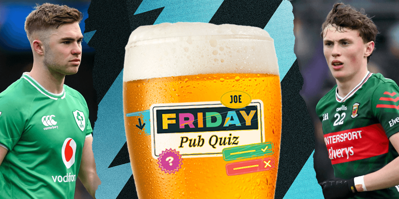 The SportsJOE Friday Pub Quiz: Week 130