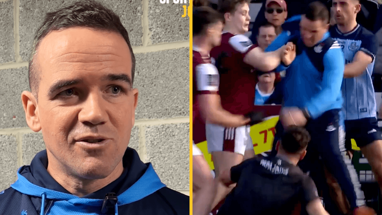 Ger Brennan gives cheeky answer on how he could have avoided red card
