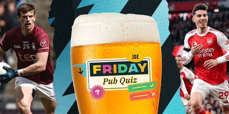 The SportsJOE Friday Pub Quiz: Week 141 The SportsJOE Friday Pub Quiz: Week 141
