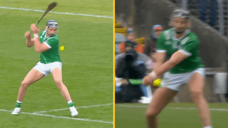 Limerick star clears up debate over ridiculous chipped goal vs Waterford Limerick star clears up debate over ridiculous chipped goal vs Waterford