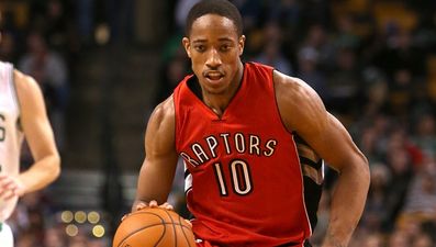 DeMar DeRozan has just moved to third in the Toronto Raptors all-time scoring list