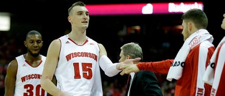 Vine: Basketball player celebrates win by punching the ball into teammate’s head