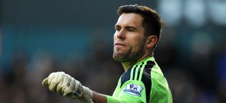 Vine: Ben Foster does a horrific Manuel Neuer impression