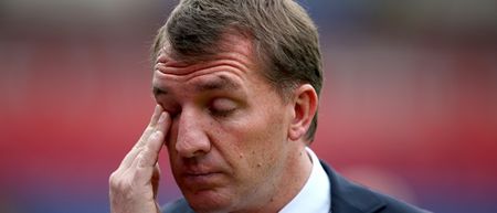 Vine: Brendan Rodgers was left hanging for a handshake before heading down the tunnel