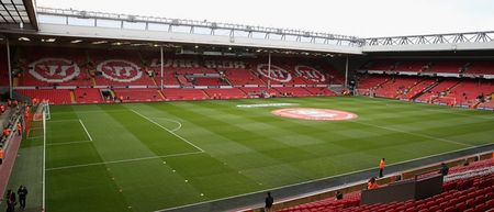 PIC: Irish WWE star Sheamus is getting a tour of Anfield this morning