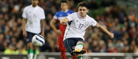 VINE: That Robbie Brady free kick goal though